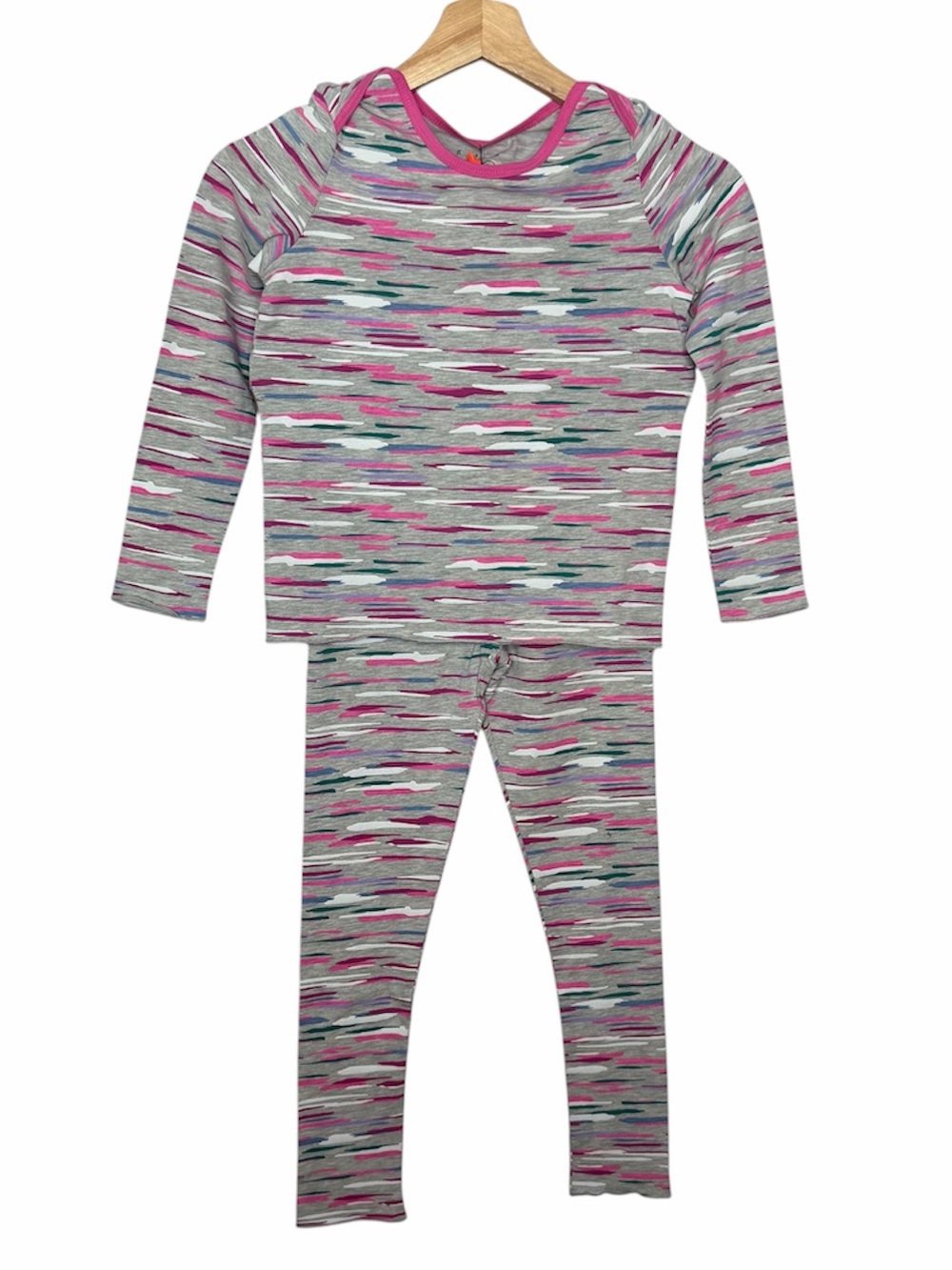 NWT EGG New York Brushstroke Pajama Set Girls XL